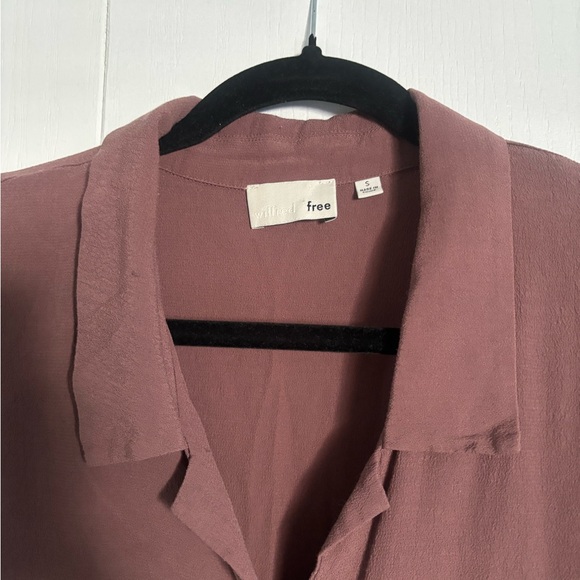 Wilfred Free Tie-front shirt - size small - Picture 2 of 2